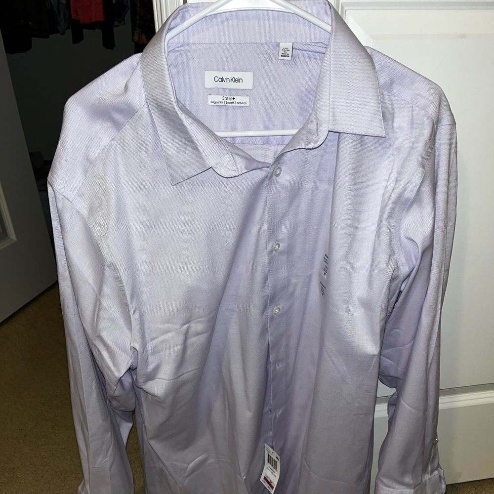 Brand-New Calvin Klein Mens long sleeve shirt